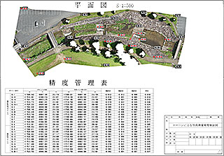国土交通省の出来高管理要領に基づく精度検証図面
